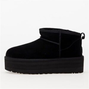 UGG Classic Ultra Mini Platform Women's Black 1135092-BLK Suede Ankle Boots