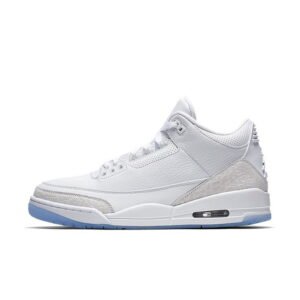 Air Jordan 3 Sneakers White Cement White Grey Red
