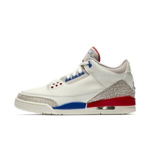 Air Jordan 3 Sneakers 136064-140 White Beige