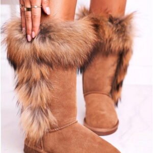 Step in style Snow Boots Balvin W19112 Brown Suede