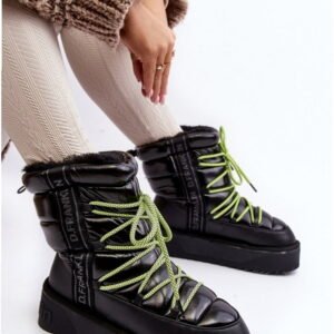 Step in style Snow Boots DFSH371007 Black Vegan Material