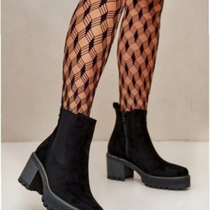 Step in style Ankle Boots Model Irissinae KE217 Black Eco Suede