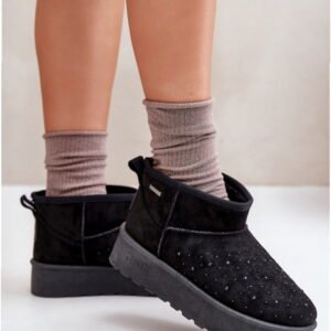 Big Star Snow Boots Model OO274A105 Black Waterproof