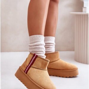 Step in style Snow Boots Model Lomessa 20221 Camel
