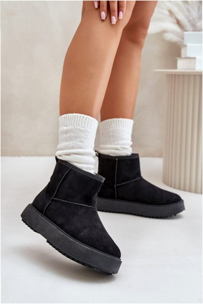 Step in style Boots Atteria 24BT26-7408 Black Faux Fur