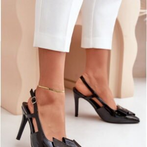 Step in style High Heels Auroravia MVP351 Black Pointed Toe