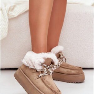 Step in style Snow Boots Model Neathren C3016 Dark Beige