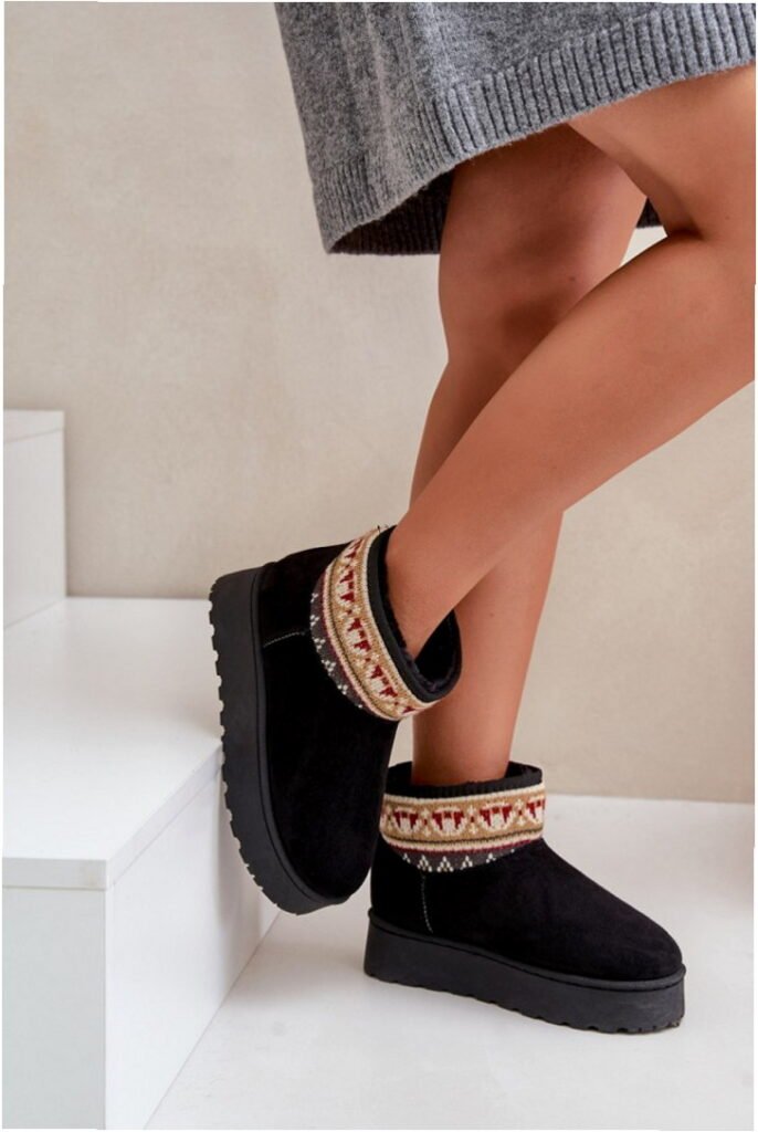 Step in style Snow Boots Avatharia 20226-4A Black Shaft Height 12 cm