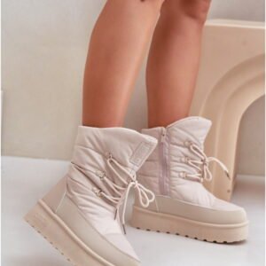 Big Star Snow Boots Model OO274885 Beige Textile