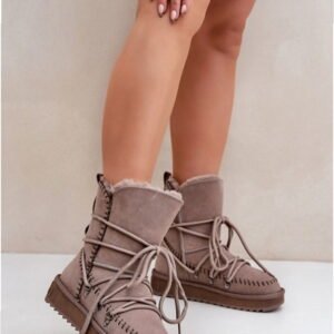 D.Franklin Snow Boots Model DFSH375004 Taupe