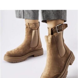 Solea Abela Brown Ankle Boots High Quality