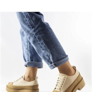 Merico Shoes Solea Dark Beige Synthetic Leather