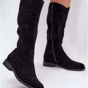 Step in style Women's Boots Model S.Barski HY51-860 Black High Shaft