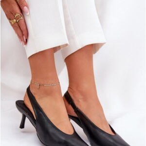 Step in style High Heels Aricandia P-1436 Black Eco Leather