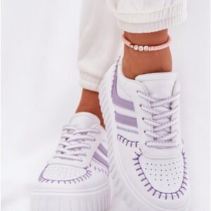 Step in style Athletic Shoes Model Ofenale B0-158 Violet