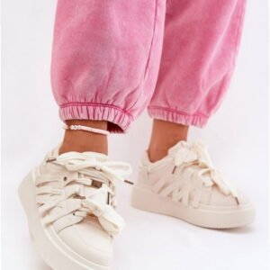 Step in style Sports Shoes Model Penolle 8927 Beige Platform