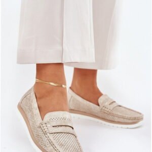 Step in style Moccasins Model Bralithia 25PB02-9039 Silver