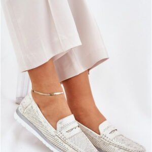 Step in style Moccasins Model Bralithia 25PB02-9039 Gold