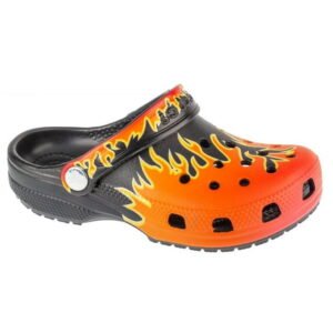 Crocs Clogs Classic Flames Clog Jr 210993-0C4
