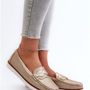 Step in style Moccasins Model Nestalia 834281 Gold