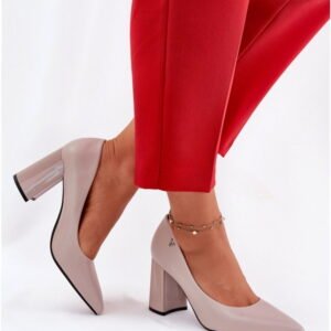Step in style Court Shoes Vinceza 62220 Grey Eco Leather