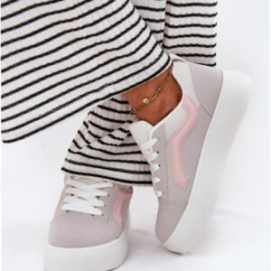 Step in style Sports Shoes Tellnira BL606P Grey Eco Suede