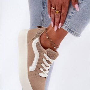 Step in style Sports Shoes Tellnira BL606P Khaki Suede