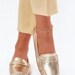 Step in style Moccasins Model Lenvie FT245 Gold