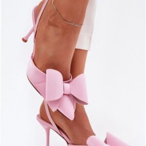Step in style Heels Eklevia UC-158 Pink Textile