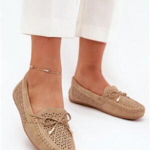 Step in style Moccasins Model Mirisa VG250 Khaki Eco Leather