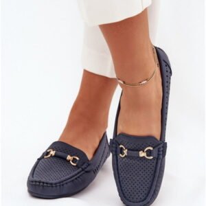Step in style Moccasins Model Kaydance VG251 Navy Height 5.5 cm