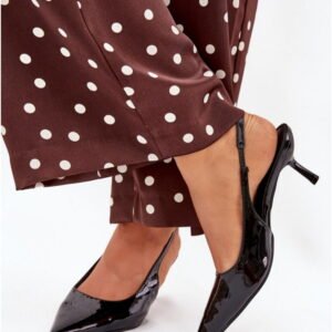 Step in style Heels Talira P-1405 Black Eco Leather