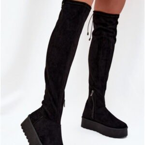 Big Star Boots SS274264 Black Knee-high