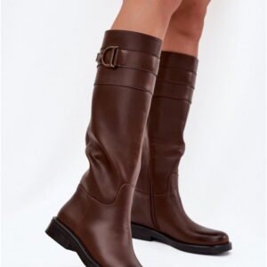 Step in style Women's Boots Model Arvessa CLS-539 Silver Height 40 cm