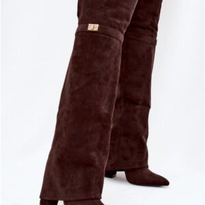 Step in style Women's Boots Model Serelle CLS-593 Chocolate Suede
