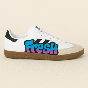 Adidas Samba OG B75806 – Custom Hand-Painted "Fresh Graffiti" Edition