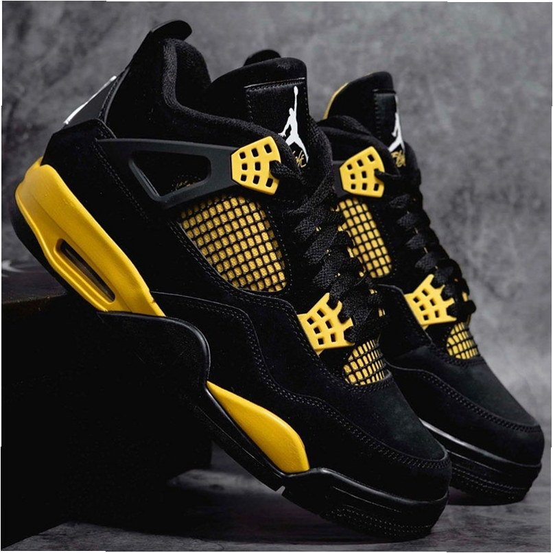 NIKE Sneakers Air Jordan 4 Retro Thunder