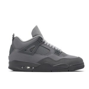 Air Jordan 4 Retro Wet Cement FQ7928-001 – Black/Grey Men’s Sneakers with Air Cushioning