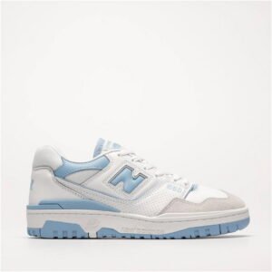 New Balance 550 BB550LSB – White/Blue Leather Unisex Sneakers