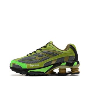 Nike Shox Ride 2 DN1615-300 Green – Men’s Sneakers with Mesh Upper and Shox Cushioning Columns