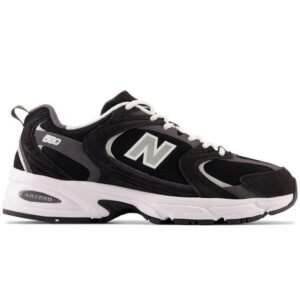 New Balance MR530CC – Black Mesh and Leather Unisex Sneakers with ABZORB Cushioning