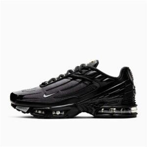 Nike Air Max Plus TN III CJ9684-002 Black Wolf Grey – Men’s Sneakers with Tuned Air Cushioning and Mesh Upper