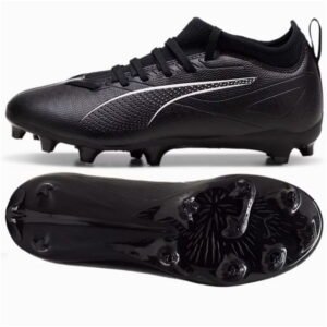 Puma Football Boots Ultra 5 Match FG/AG Jr Black
