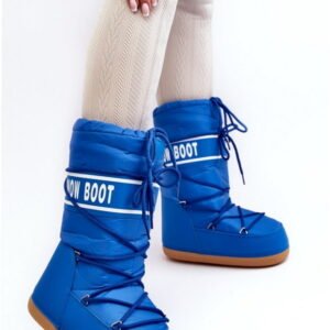 Step in style Snow Boots Model Venila NB618 Blue High Cut