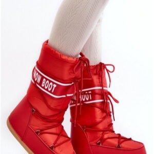 Step in style Snow Boots Model Venila NB618 Red Shaft Height 28 cm
