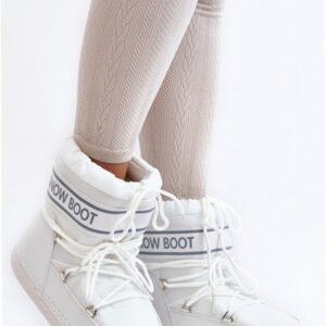 Step in style Snow Boots Model Soia NB619 White