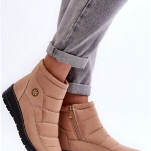 Step in style Snow Boots Model Helis 22SN26-5029 Beige High