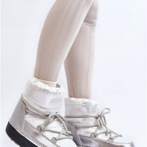 Step in style Snow Boots Model Toolsa NB616 Silver Upper Height 15 cm