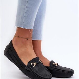 Step in style Moccasins Kaydance VG251 Black Height 5.5 cm