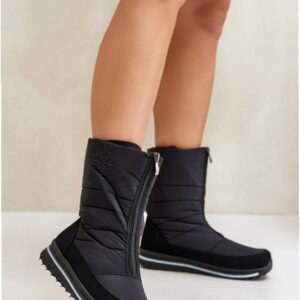 Step in style Snow Boots Model Progress PROGJ-22-130 Black